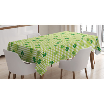 Floral St. Patrick's Day Tablecloth