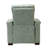 Aziah 34.65" Wide Genuine Leather Power Recliner With USB Port-869643255