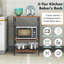 Aiiva Metal Standard Baker's Rack with Microwave Compatibility