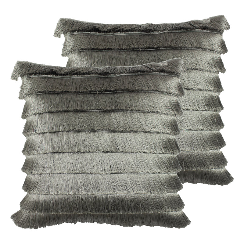 Square Cushion, Silver