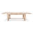Bauhaus Extendable Oak Solid Wood Dining Table