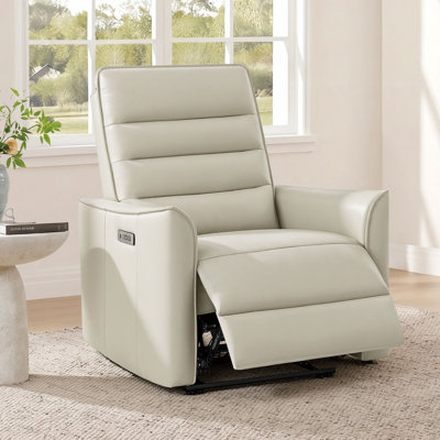 Fauteuil inclinable électrique de 33,5 po avec repose-tête mural et deux moteurs