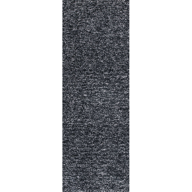 Tapis de couloir noir 8 po Heather