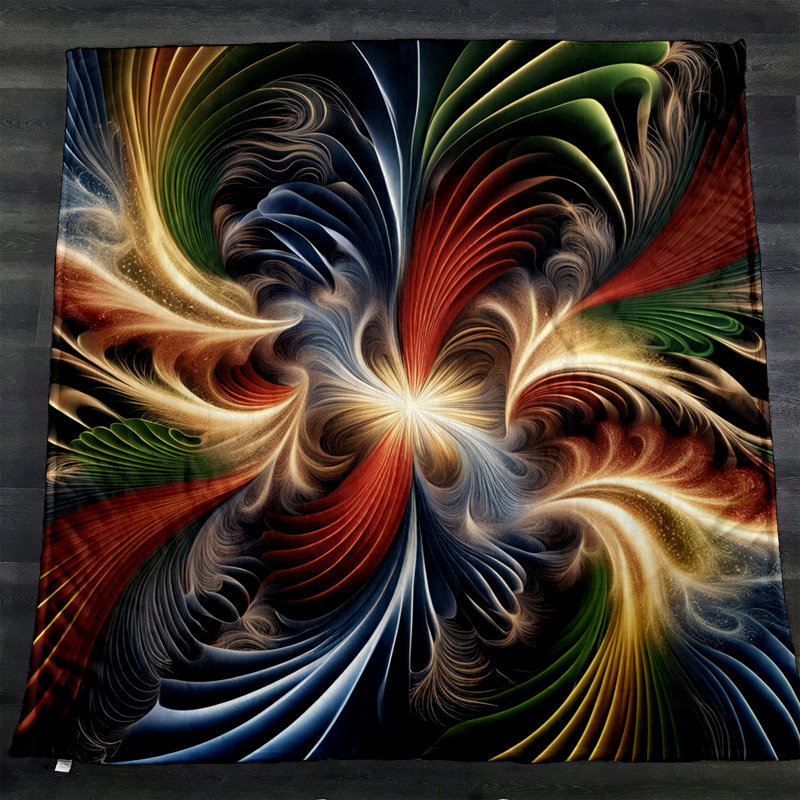 Throw Blanket, 51" W x 60" L