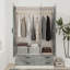 Retonia Manufactured Wood Wardrobe-453577550