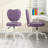 Love Shaped Back Design Office Chair