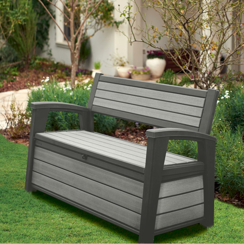 Hudson Brushed Bench with Storage