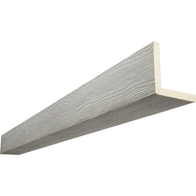 Sandblasted Endurathane Faux Wood 2-Sided Ceiling Beam (L-beam)