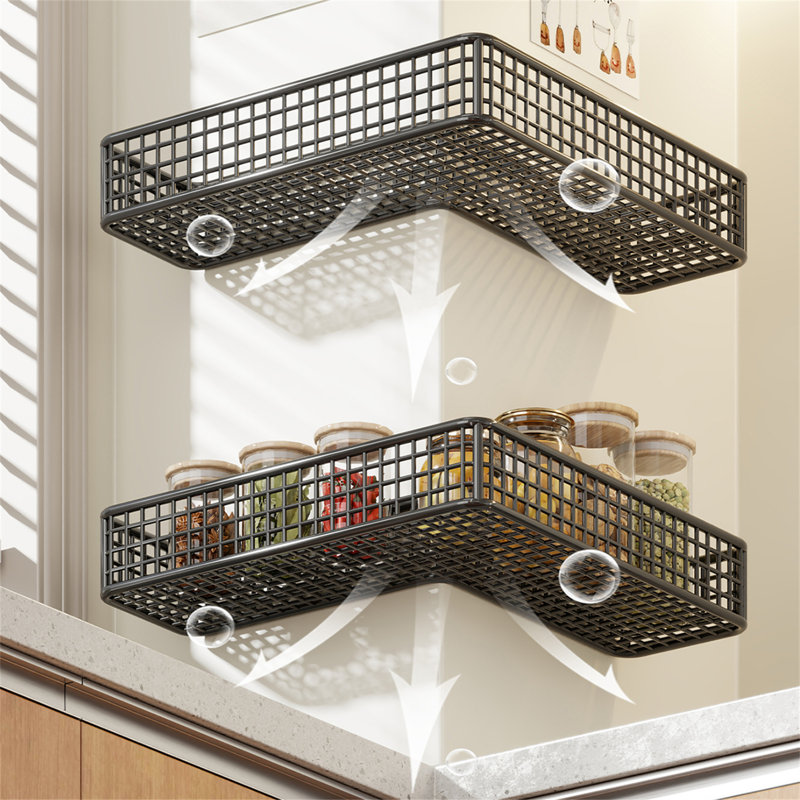 Porte-gobelet et gobelet mural No-Drill, H 1,96 po x l 9,84 po x P 3,93 po