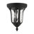 Courteau W 2 - Bulb LED Outdoor Flush Mount Outdoor Flush Mount