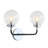 Claudio Contemporary Transitional Iron/Glass LED Vanity Light-44772489-119338792-44772491