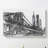 Brooklyn Bridge In New York In Abstract - Wrapped Canvas Print-55312927