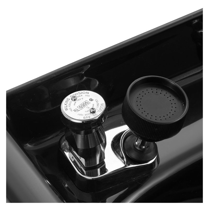 Professional Professional Black Shampoo Bowl Sink - Station de lavage de cheveux au spa