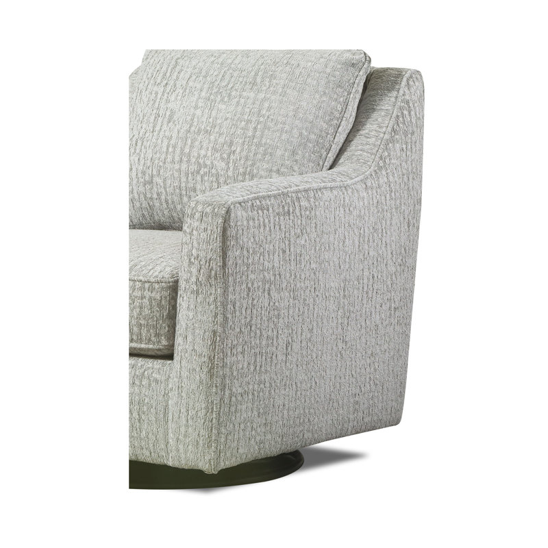 Upholstered Swivel Accent Chair