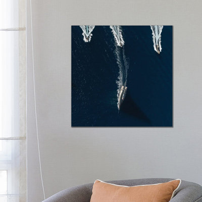 The Pursuit 1 Piece Wrapped Canvas Wall Art