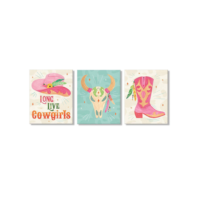 3 Piece Wrapped Canvas Print