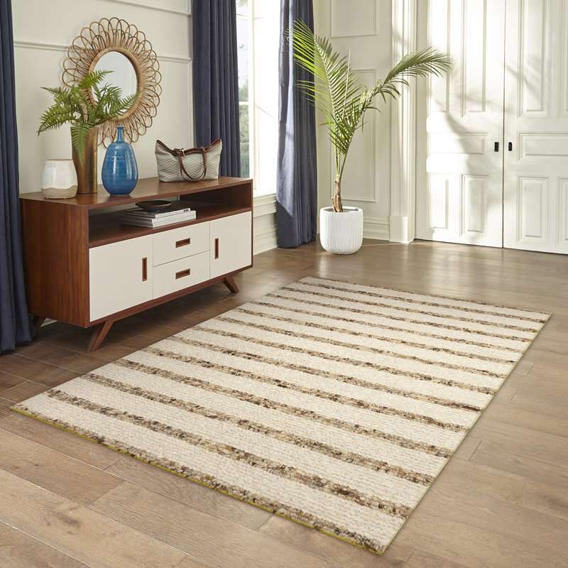 Sonjie Striped Indoor Rug, Rectangle 7'6" x 9'6"