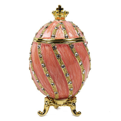 Boîte à bijoux rose