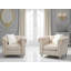 Ensemble de 2 chaises en velours Latonya-10633572
