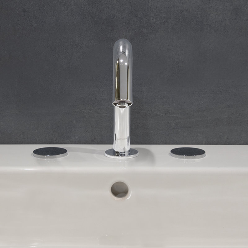 Faucet Hole Cover, Polished Chrome