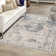 Arkeen Oriental Dark Blue/Beige/Ivory/Gray Area Rug