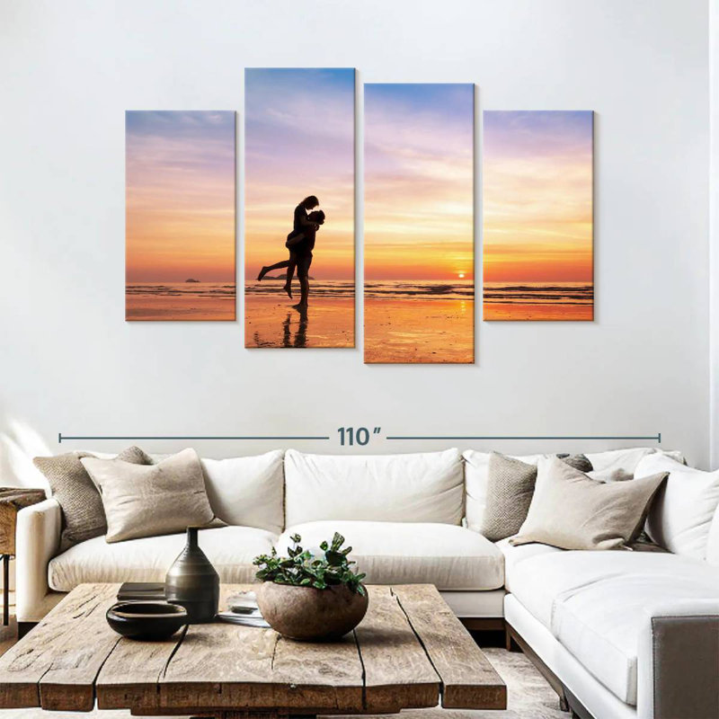 Hardie Lovers Embrace, 54" H x 84" W