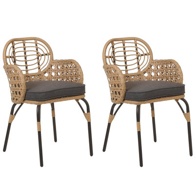 Aareona Patio Dining Armchair with Cushion