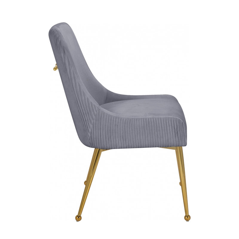 Chaise de salle à manger Elidet, Gris