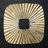 3-Piece Modern Black & Gold Abstract Metal Wall Art Set, Contemporary Home Decor
