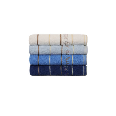 Ensemble de serviettes 4 pièces 100% coton