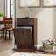 Armoire décorative avec armoire à poubelle basculante et tiroir-1839037666