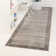 Tapis gris clair Hermina