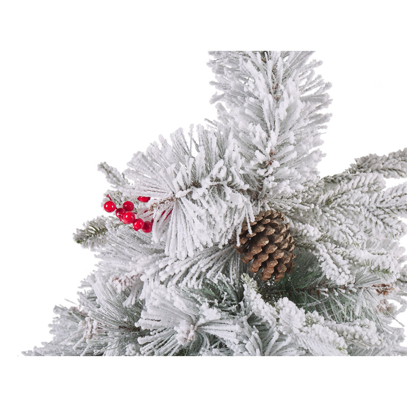 Masala Artificial Pine Christmas Tree, 3.94ft H x 3.28ft W x 1.54ft D