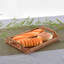 August Grove Wicker Tray