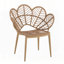 Ensemble de 2 chaises d'extérieur en osier