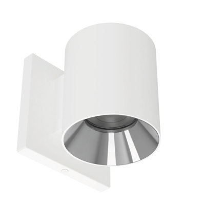 Zoron Dimmable LED Outdoor Round Wall Light With Color Temperature Switch (2700K/3000K/3500K/4000K/5000K), 25° Beam Angle