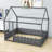 Eslick Full Size House Bed with Fence-831318573