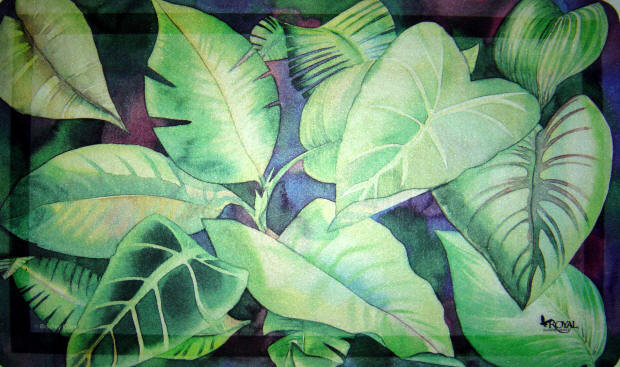 Tapis d'intérieur Bart Leaves