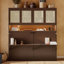 Lit escamotable avec armoire supérieure, lit escamotable peu encombrant avec lumière et USB-128966678