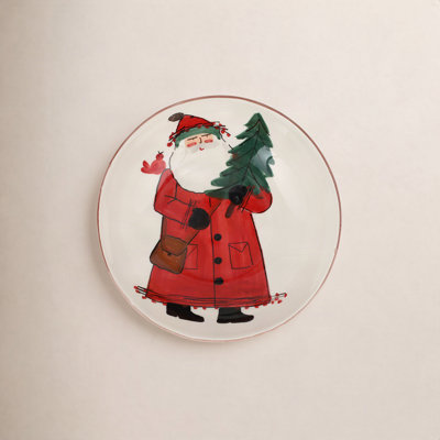 Old St. Nick Terra Bianca Serving Bowl