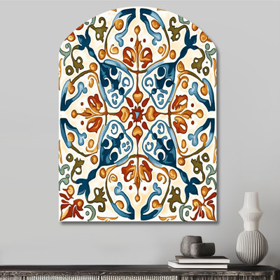 Tonnya - Abstract Tile Arch Shape Assymterical Wall Art