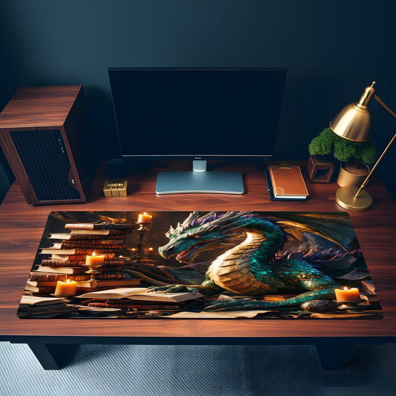 Polyester Desk Pad, 31.5x15.5