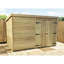 Kalman 9 ft. W x 3 ft. D Solid Wood Garden Shed