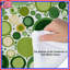 Édredon de cercles de literie abstrait Mid-Century moderne-122391166-122943270