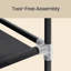 Mccaskill 150cm Portable Wardrobe-29296103