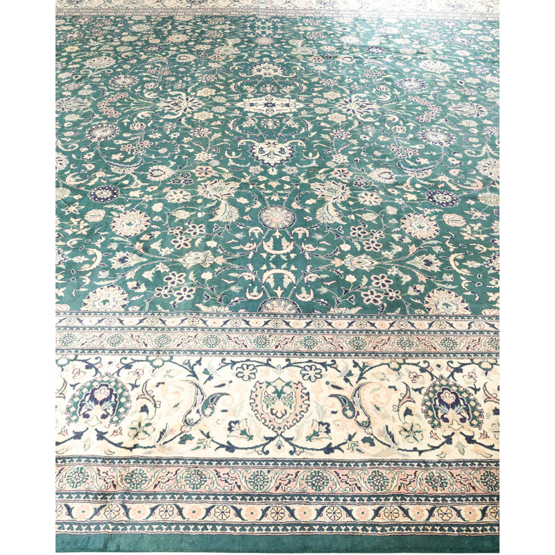 Classic One-of-a-Kind 12' 2" X 17' 10" Hand Knotted Area Rug