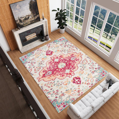 Juanelle Performance Washable Indoor Rug