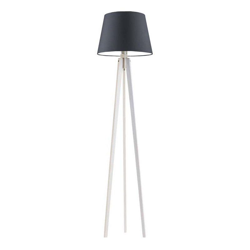 Araby 158cm Tripod Floor Lamp, White, Grey