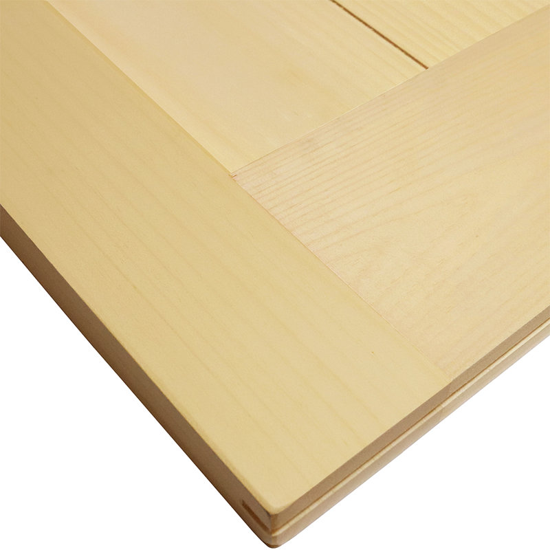 Panelled Wood Unfinished Barn Door, 36" x 83.5"
