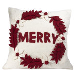 Square Wool Pillow Cover